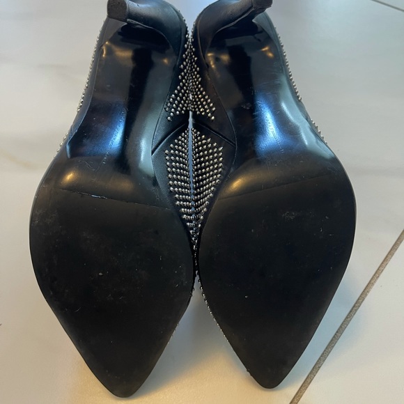 Zara studded heeled ankle boots size 41 - Picture 4 of 4